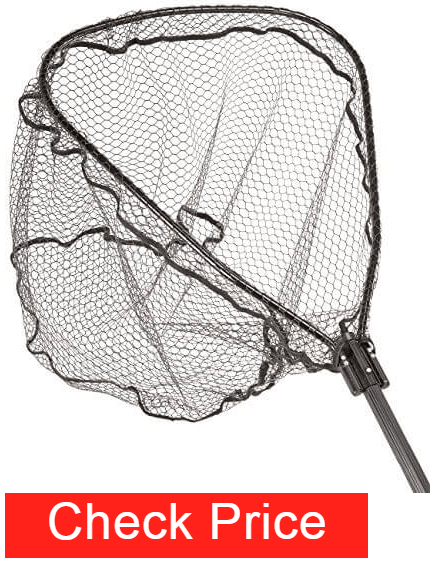 Best cheap musky net - Ranger Nets Knotless Flat Bottom Rubber Coated Net with Telescopic Octagon Handle
